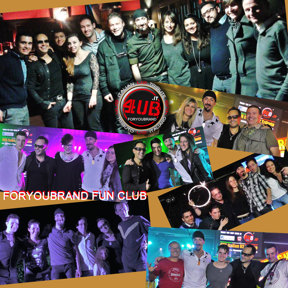 4UB Italian U2 Tribute - Foryoubrand Fun Club